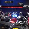 AAYB1 SG110 PRO 1:10 RC Car 2.4G 4WD High-Speed With Light Large Electric Remote Control Crawler 4x4 Off-Road Vehicle Toy For Kid Gift