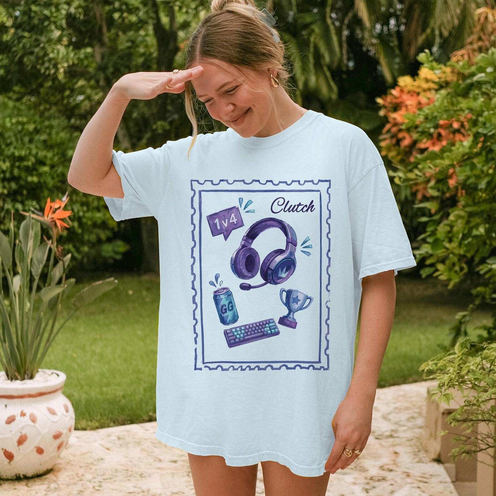 Gamer Shirt Gaming Video Games Lover T-Shirt Cozy Gamer Shirt Gift For Gamer Fathers Day Gift PC Gamer Boyfriend Gift Gaming T-shirt XL