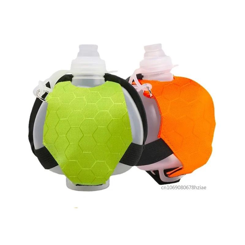 Mini Running Wrist Water Bottle Flask Holder Drink Cup Wrist Storage Bag for Marathon Riding Fitness Climbing Sport Bag 200ml