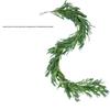 High-End Christmas Wreath with Pine Needles & Cypress Leaves - Wall, Staircase & Door Hanging Ornaments