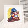 High-End Diamond Painting Diy Van Gogh Starry Sky Cat Creative Handmade Toy Table Decoration Diamond Painting With Frame
