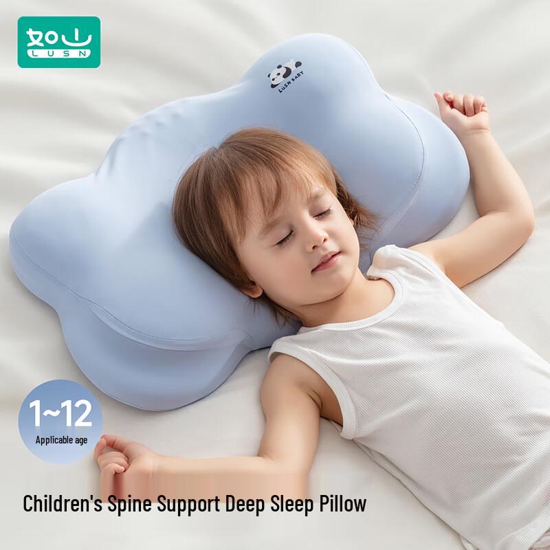 Children s Ergonomic Memory Foam Pillow with Neck Spinal Support