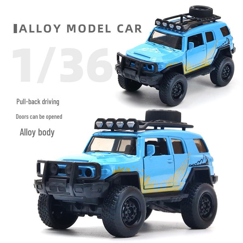 12cm Alloy Off-Road Car Model Toy with Claw Machine Feature - Opens Doors, Ideal Gift for Kids