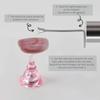 Set de 2 Imanes para Uñas Gato Ojo de Gato Forma de Corazón, Varilla Magnética Cilíndrica para Crear Ojo de Gato Francés Forma de Corazón en Uñas Herramientas de Manicura