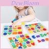 Bloques de Rompecabezas de Alfabeto de Madera Para Niños Juguete Educativo Con Forma DIY a Juego Para Aprendizaje Temprano