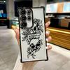 Horror Black Skull Skeleton Coque For Galaxy S26 Ultra Phone Case For Samsung S26 S25 S24 S23 S21 Ultra S20 FE S25 Plus 5G Cover