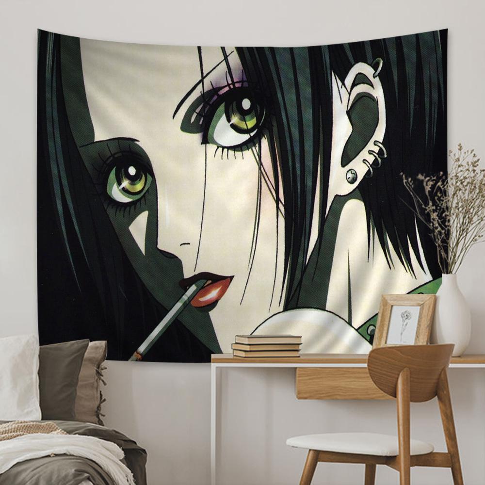 Japan Anime Nana Osaki Wall Hanging Tapestry – Home Decor Dorm Background Cloth Hippie Blanket Wall Art Room Decoration Items