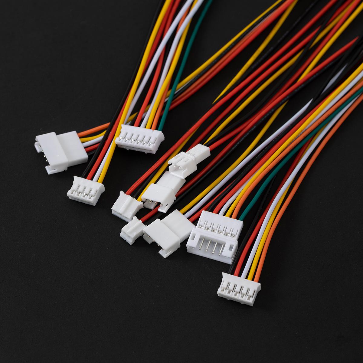 

5Pairs Mini Micro JST PH Male Female Plug Connector With Wire Cables 2.0 2P 3P 4P 5P 6PIN 100mm 200mm 100mm Length