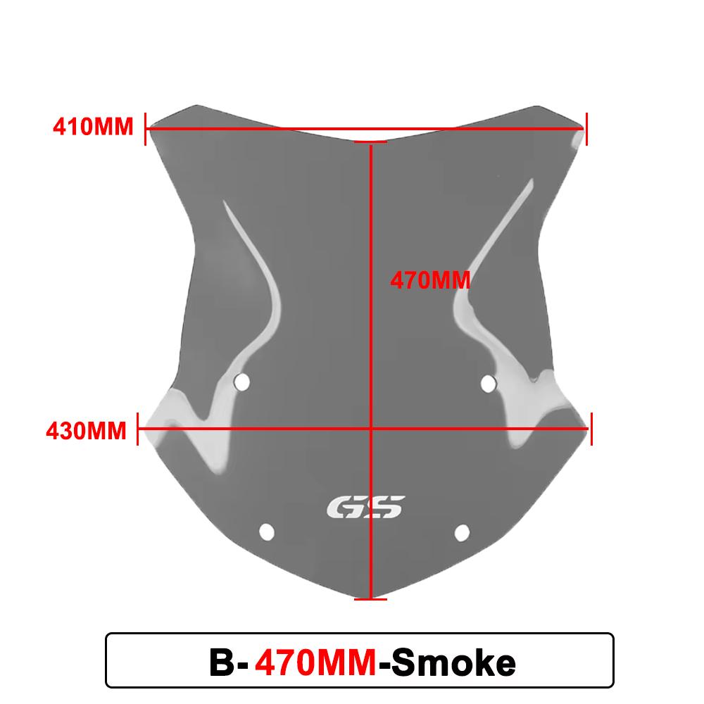 For BMW R1200GS R1250GS LC Adventure GS R1200 R1250 2013-2025 Motorcycle Windscreen Windshield Wind Shield Deflector Protector