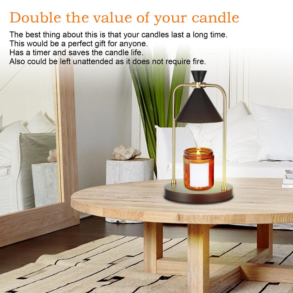 Safe And Low Maintenance Metal Shade For Modern Decorations Dimming Function Timing Function Melting Speed 2 Hrs