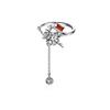 AAA Zircon Rings Chain Tassel Adjustable Rings For Women Jewelry