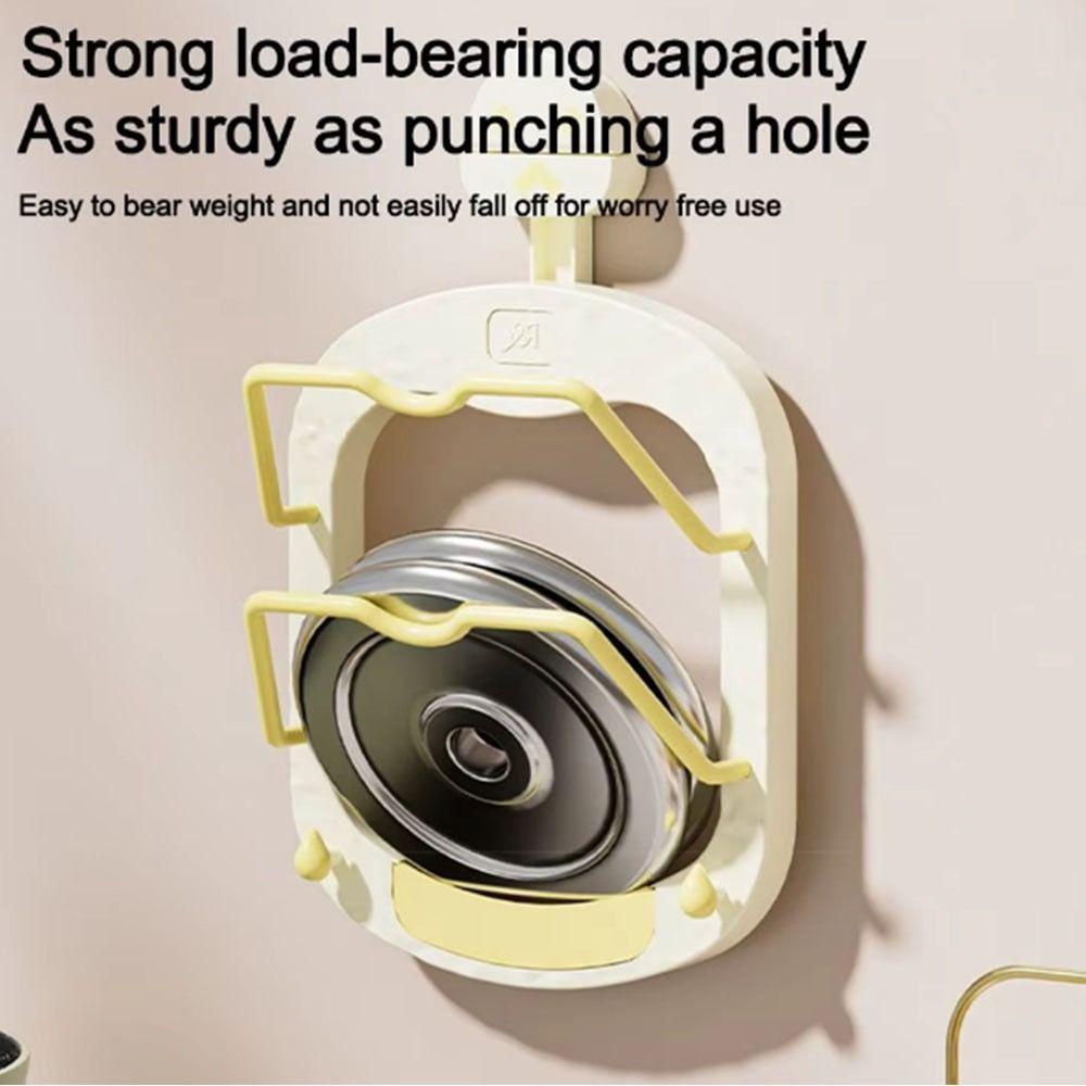 Multi-Layer Pan Cover Storage Holder Wall Mounted Pot Lid Rack  Cutting Board Holder