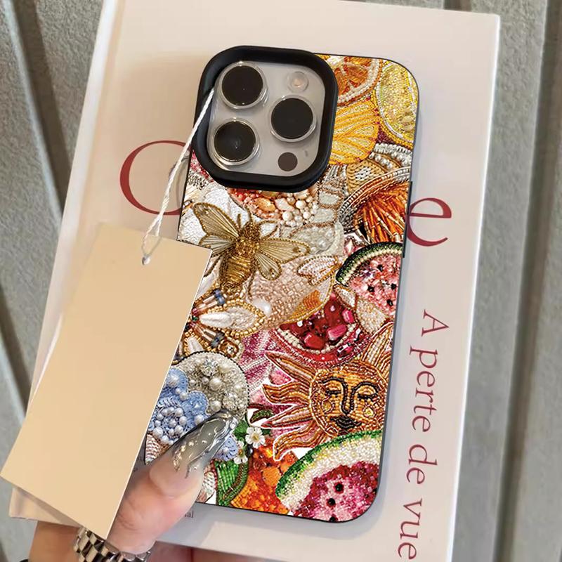 

Retro Licking Tiger Lychee Texture Silicone Phone Case For iPhone 17 Pro Max 11 12 13 14 15 16 Pro 14 Plus 17 Air Soft Cover iPhone Air