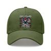 [Patriotic Baseball Cap] 250 Years We The People Print Polyester Adjustable Breathable Vintage American Flag Baseball Hat For July 4Th Independence