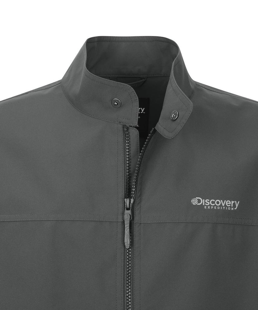 Discovery Expedition Men'S Vertex 3L High-Neck Blouson Jacket (D.Grey)