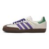 adidas Samba OG Off White Core Purple Green Brown Women's Sneakers ID8349