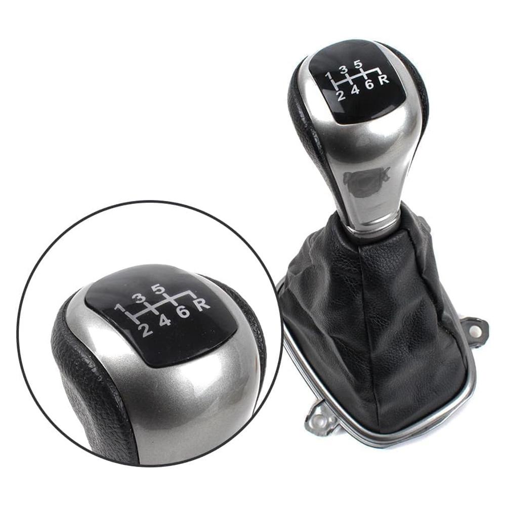6 Speed Gear Shift Knob with Boot for Honda Accord 08-11