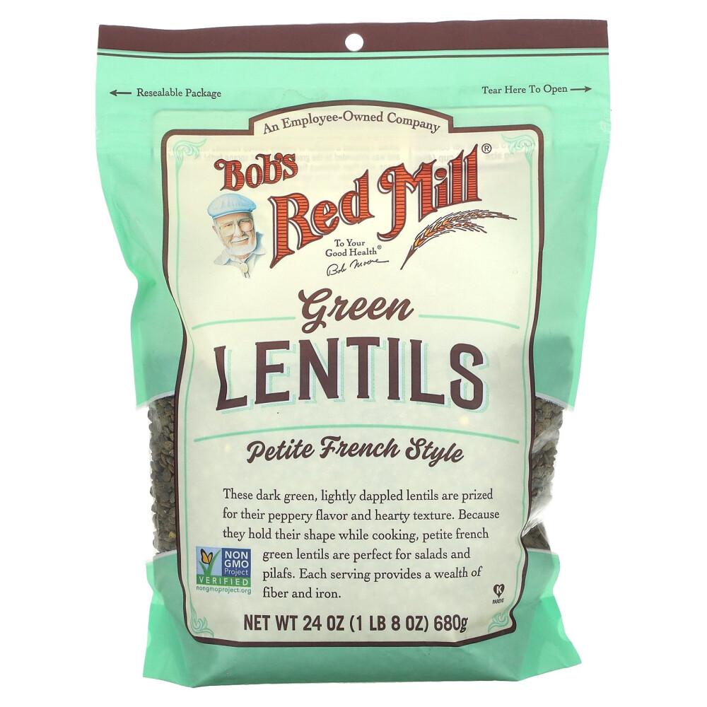 Bob s Red Mill Green Lentils Petit French Style 680g (1lb 8oz)