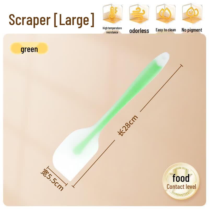 Integrated Silicone Baking Spatula