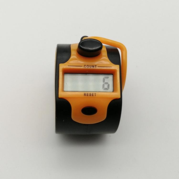 Electronic 5 Digit Number Counters Plastic Shell Hand Finger Display Manual Counting Tally Clicker Timer Soccer Golf Counter