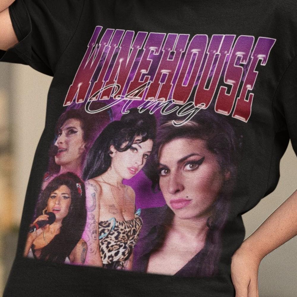 Amy Winehouse Shirt Amy Winehouse Rapper 90#039;s Shirt Amy Winehouse Tshirt Amy Unisex T-Shirt XXXL