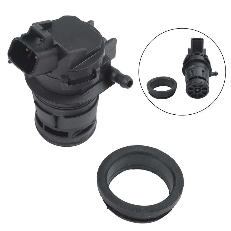Windshield Washer Pump for Toyota 8533060160 8533006070 8533060180 Direct Fit Replacement Cleaning Pump Black Plastic