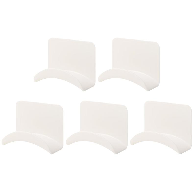 Universal Headphone Stand Adhensive Plastic Wall Mount Hanger Under Desk Headset Rack Holder Support For Gaming Earphone Bracket