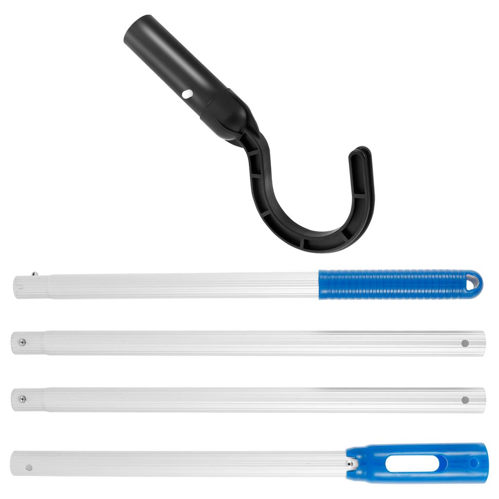 Cârlig pentru Toate Curățătoarele Robotice de Piscină cu Tijă Reglabilă din Aluminiu de 152cm Accesorii Cârlige pentru Curățătoare de Piscină Piscine