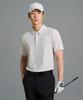 Beanpole Golf [B_Under] Men'S 3D Pattern Short Sleeve Collared Tee - Light Gray