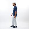 Champion Short Sleeve Antibacterial and Odor Resistant Polo Shirt with UV and Heat Shielding Graphic Logo Navy Men's Quick-Drying, Protection, Print,