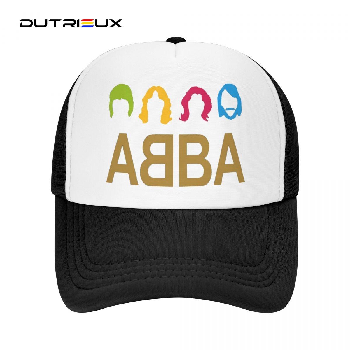 

Кепка унисекс ABBA, повседневная простая бейсболка с металлической лентой, регулируемые шляпы-дальнобойщики Snapback для женщин, унисекс