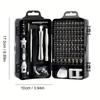 115-in-1 Precision Screwdriver Kit Magnetic Tips Professional Nut Driver For Electronics Laptop Phone Watch Repair Tool Set