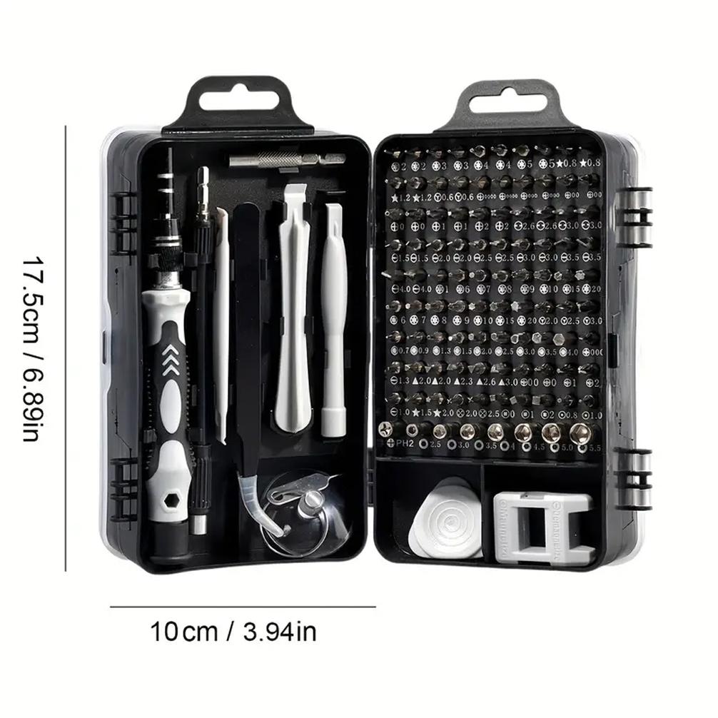115-in-1 Precision Screwdriver Kit Magnetic Tips Professional Nut Driver For Electronics Laptop Phone Watch Repair Tool Set