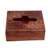 Wood Handcrafted Tissue Holder Elegant Wood Tissue Holder, Tissue Napkin Organizer, Tissue Dispenser Tissue Box