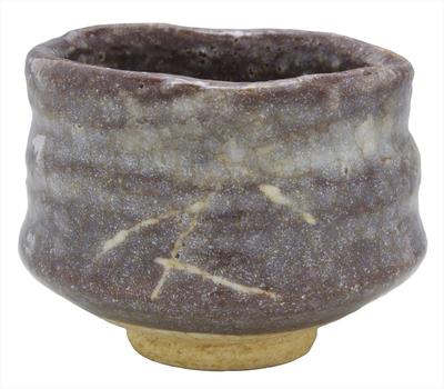 Seto Ware, Nakajima Shunso, Sake Cup, Gray Shino
