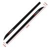 2026 Hot Adesivo per Auto 2 Pezzi Fibra di Carbonio Gonna Laterale Portiera Auto Battitacco Striscia Adesivi Decorazioni Styling Per Peugeot 206 207 208 107 106 205 4008