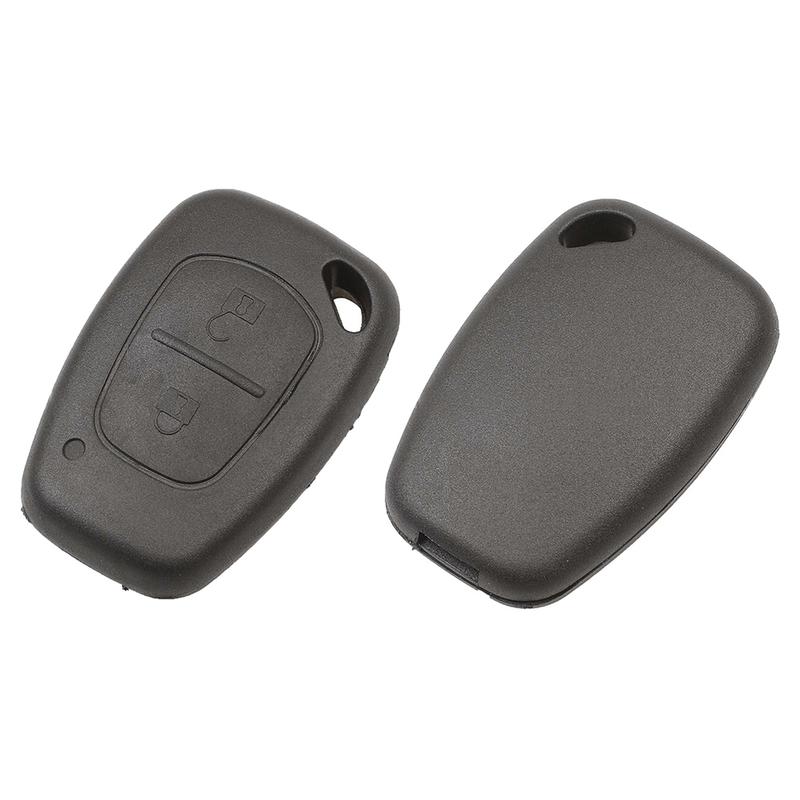1Pc 2-Key No Label Slot-Renault Remote Control Car Key Case,Car Keycase,For Vauxhall Opel Vivaro/Renault Trafic/Nissan Primastar