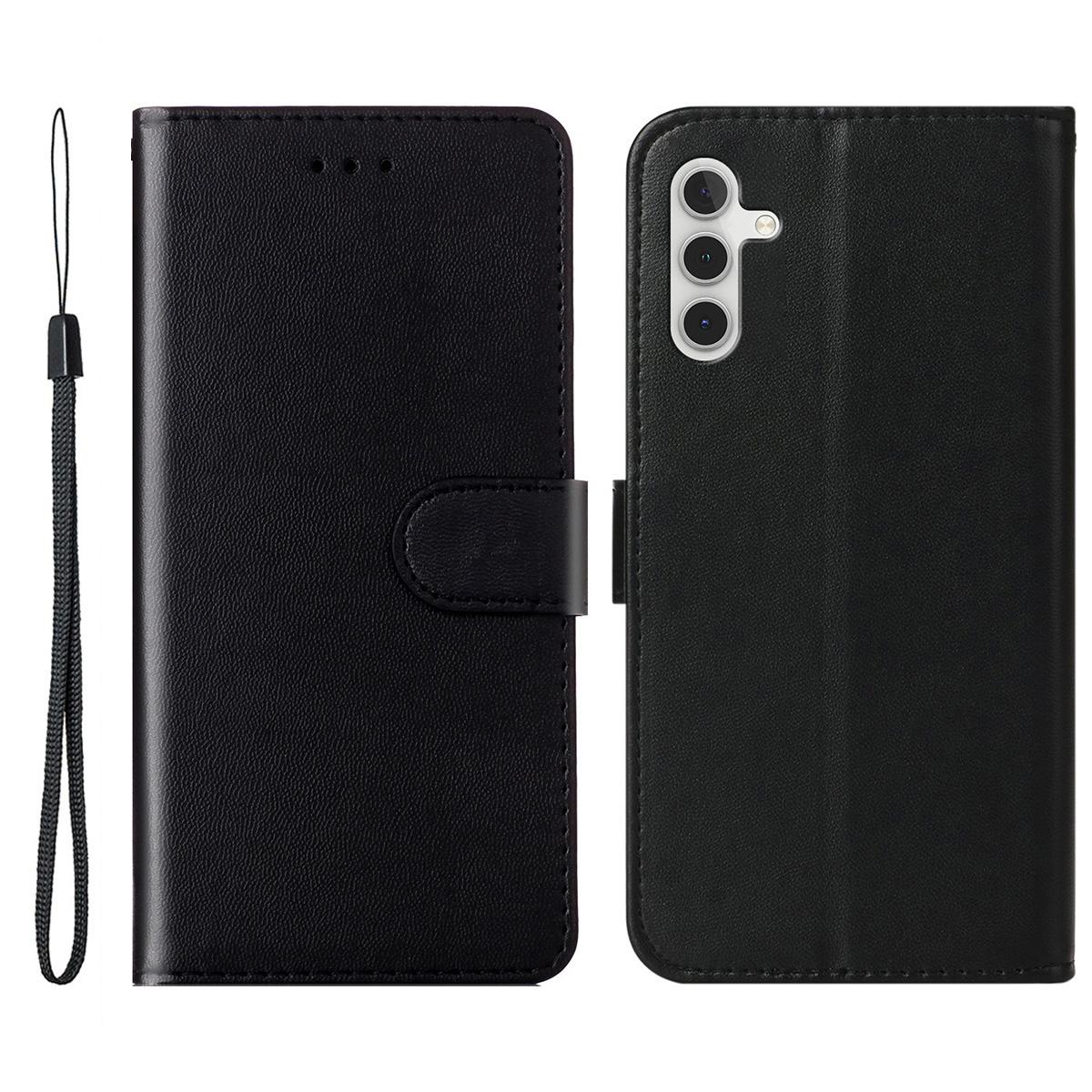 

Чохол для Samsung Galaxy A36 5G з тримачем для карток, чохол-книжка з PU шкіри, гаманець, чохол для телефону Black