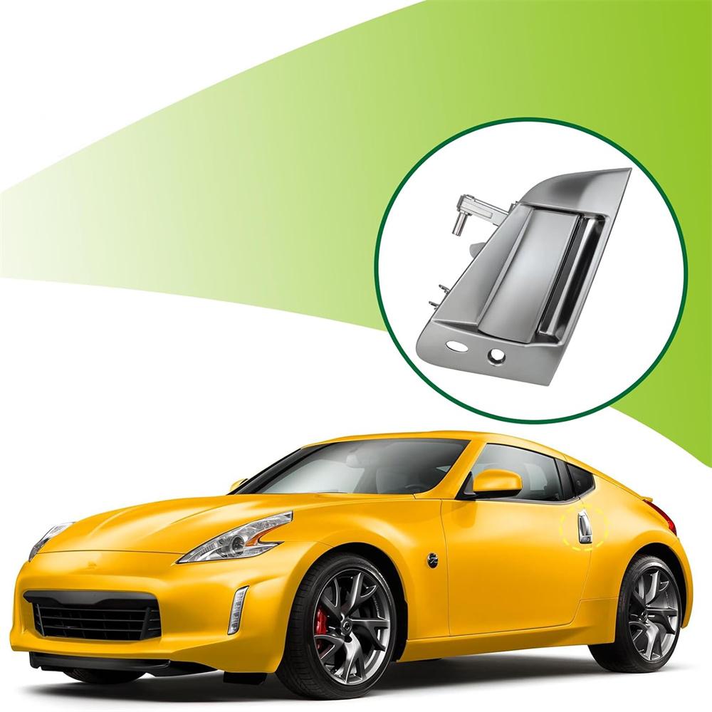 Front Driver Exterior Door Handle with Keyhole 80607-1EA0B For Nissan 370Z 09-17