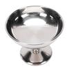 Ice Cream Cup Stainless Steel Serving Dessert Bowl Round Footed Snack Candy Cup for Salad Fruit Pudding Yogurt Party
