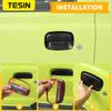 TESIN Car Door Side Rear Tail Door Handle Bowl Trim Cover Fit for Suzuki Jimny 2019-2025 High Brake Light Lamp Cover Accessories