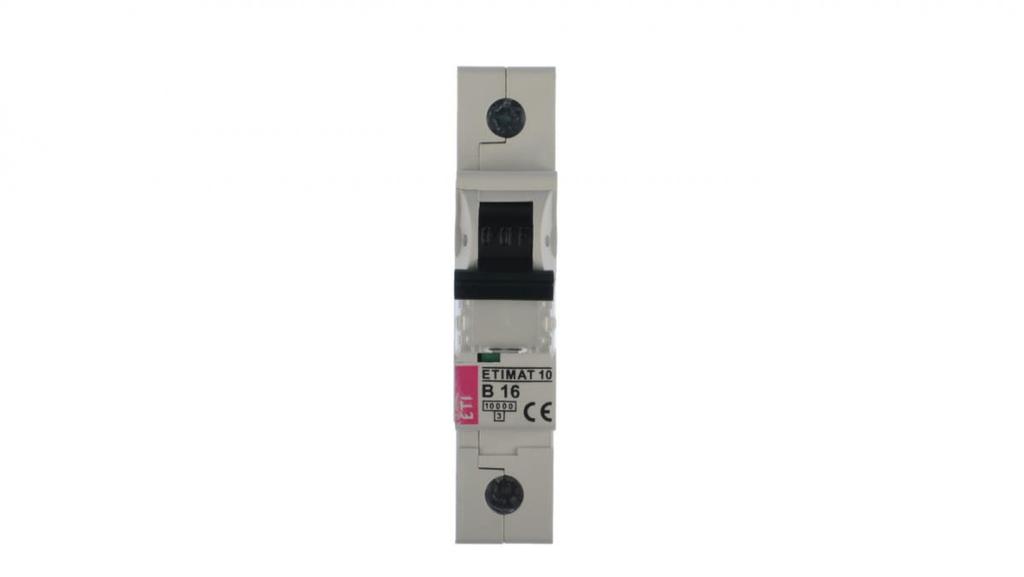Leitungsschutzschalter 1P B 16A 10kA AC ETIMAT10 002121716