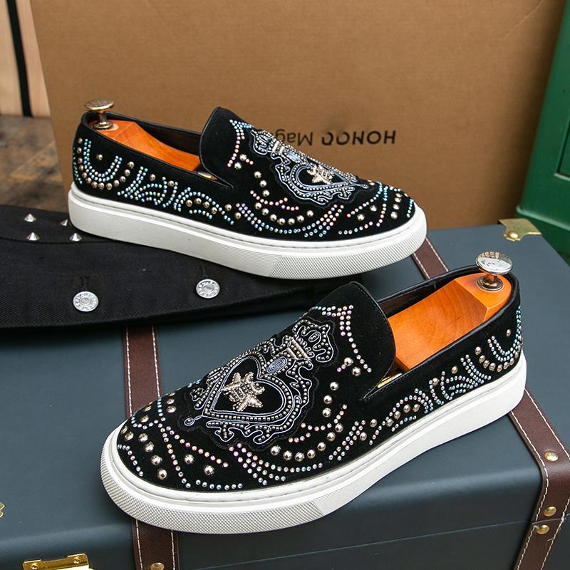 Fashion Luxury Men Classic Vulcanized Shoes Casual Lightweight Comfortable Fashion Brand Shoes Business Travel Shoes Men Size 38-45