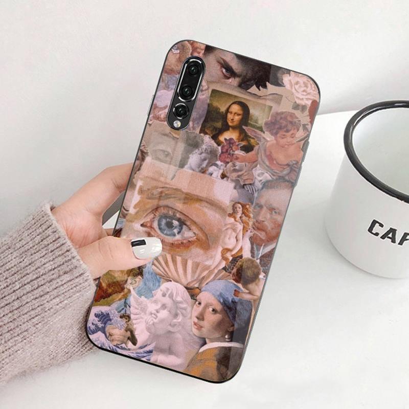 

Прохладный чехол для телефона с разными рисунками для Huawei P50 P40 P30 P20 Pro Mate 40 30 20 Pro Nova 9 8 7 PC Стеклянный чехол для телефона Huawei Mate40 ProP