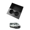 SHAOHAO Console Cup Holder Storage Box Trash Can for the 2025 New Toyota Hiace 200 Series Includes a Console Storage Cup and Made of ABS This Hiace