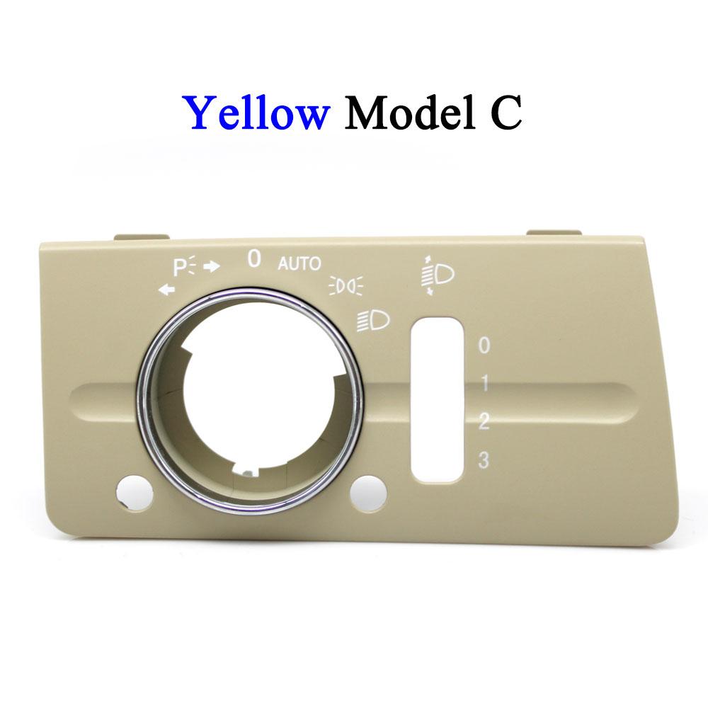 LHD Dashboard Headlight Cover Head Lamp Control Switch Panel Replacement For Mercedes Benz W211 E Class E320 E350 E550 2003-2008