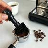 High-density Bristle Portafilter Brush Coffee Machine Basket Cleaning Brush, Soft with Hard Grinder Wood Handle Corner Espresso Tool Handheld