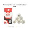 M&G 1-Star Training Ping Pong Balls, White (18 Count)