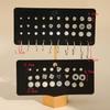 32 Pairs Vintage Silver Color Earrings Set Geometry Pearl Zircon Heart Ear Studs For Women Girls 2024 New Trendy Simple Jewelry