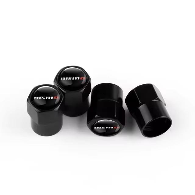 

4PCS Black Hexagon Alloy Car Tire Valve Stem Cap Tire Wheel Stem Air Valve Caps For Car Truck Motorcycle Bike Car Accessories